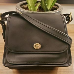 Vintage Coach Black Rambler